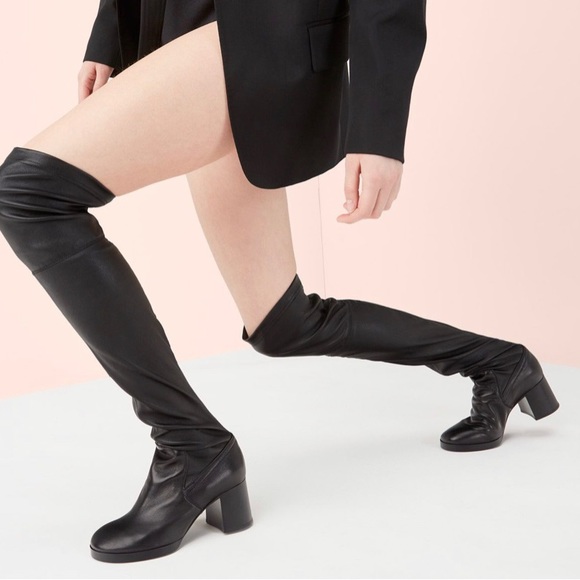 Agl Shoes - Attilio Giusti Leombruni AGL Claudia over the knee boots true leather 39